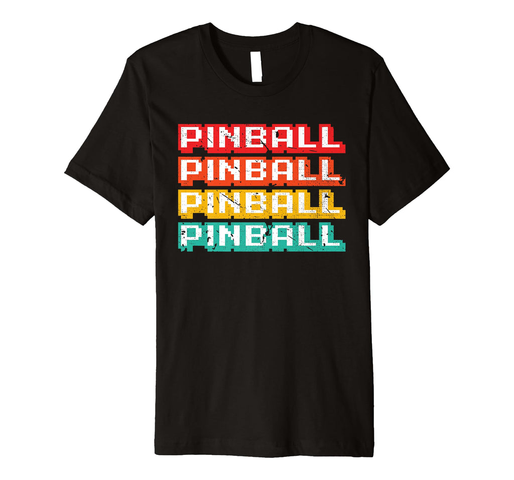 Pinball Wizard Arcade Machine Gamer T-Shirt - Custom Art Print Unisex - T-Shirt, Sweatshirt, Hoodie