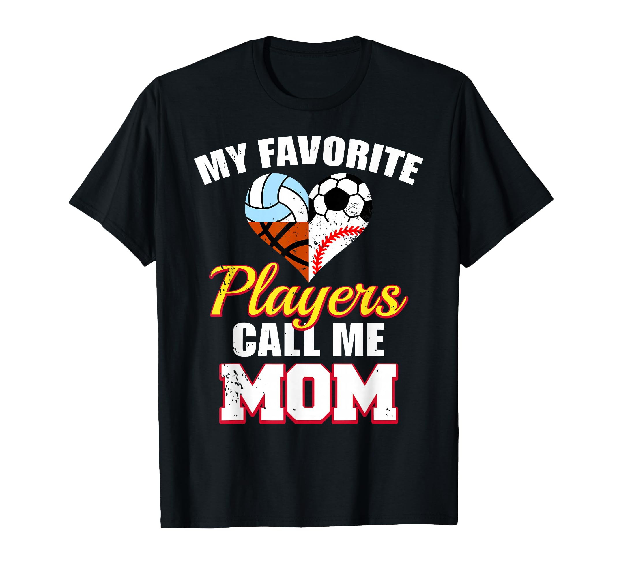My Favorite Player Mom Soccer Baseball T-Shirt - Aesthetic Graphic Unisex - T-Shirt, Sweatshirt, Hoodie