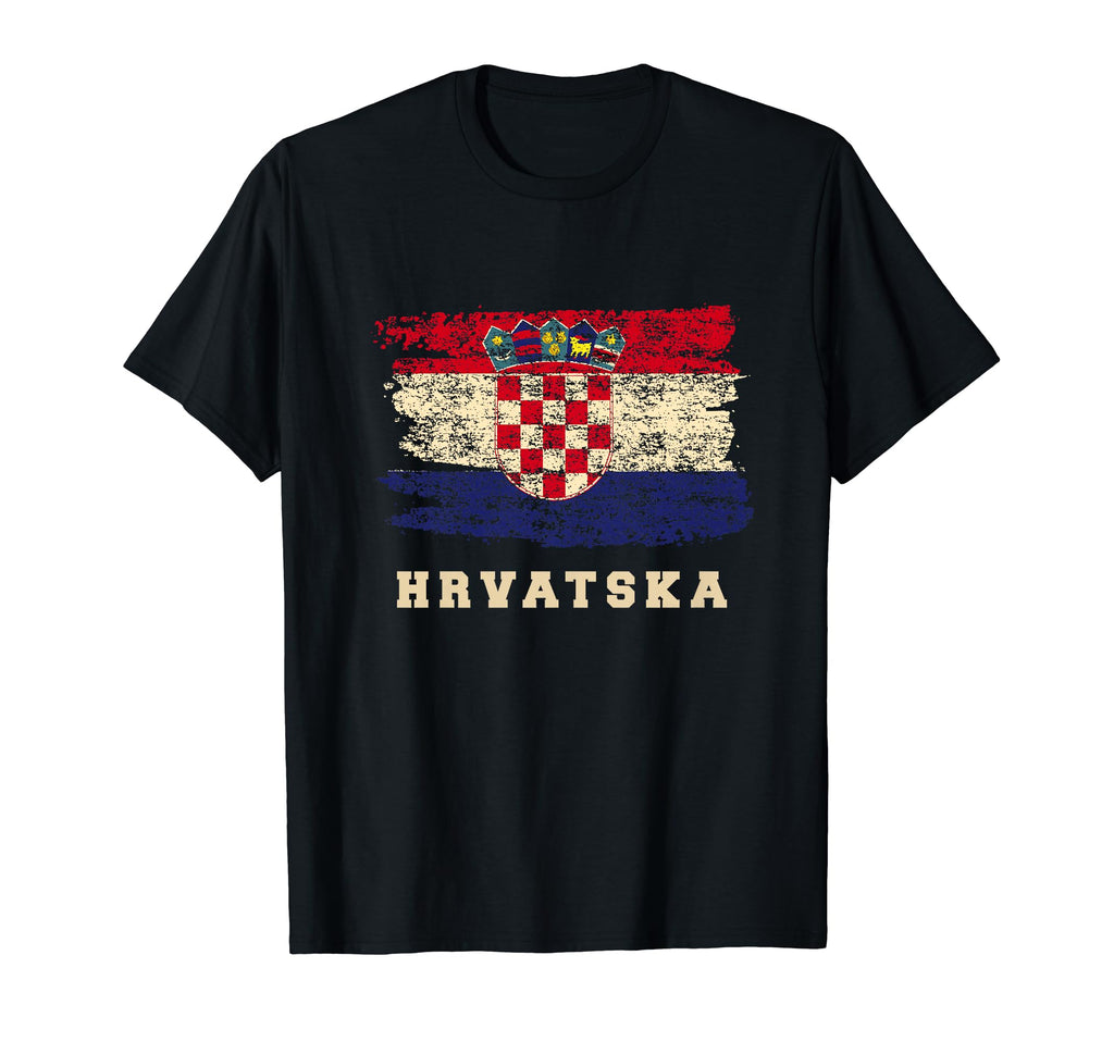 Croatia Soccer 2018 Football T-Shirt - Aesthetic Graphic for Adults - T-Shirt, Sweatshirt, Hoodie