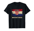 Croatia Soccer 2018 Football T-Shirt - Aesthetic Graphic for Adults - T-Shirt, Sweatshirt, Hoodie
