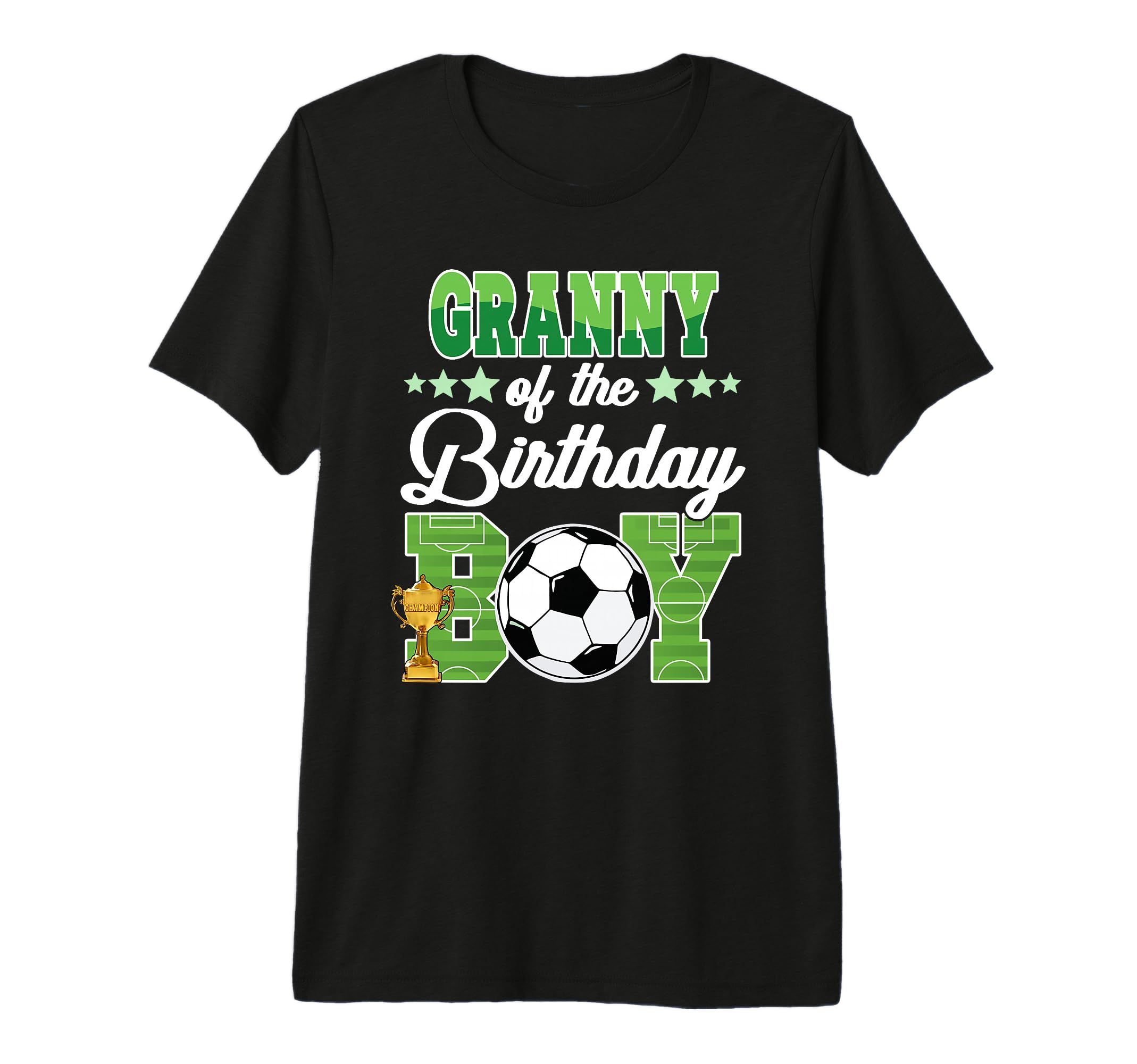 Soccer Granny Birthday Party Soccer T-Shirt - Graphic Print for Adults - T-Shirt, Sweatshirt, Hoodie