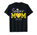 Senior Mom Softball 2025 Class 2025 T-Shirt - Trendy Graphic for Adults - T-Shirt, Sweatshirt, Hoodie