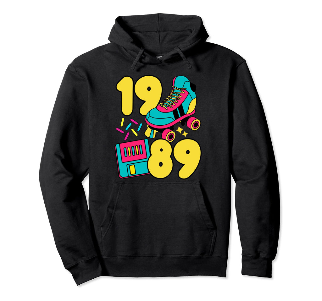 1989 Good Times 80S Tech Candy Hoodie - Fun Novelty Design Men Women - T-Shirt, Sweatshirt, Hoodie
