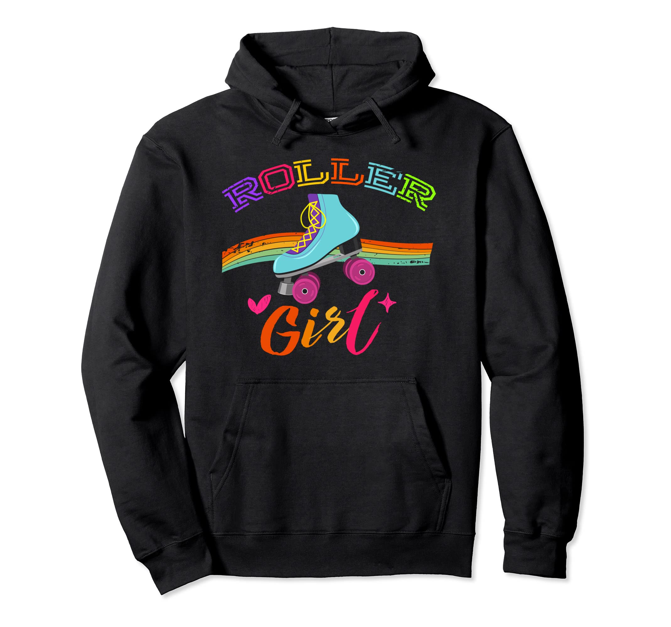 Roller Skates Skater Roller Boots Hoodie - Custom Art Print for Adults - T-Shirt, Sweatshirt, Hoodie