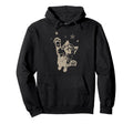 Y2K Cat Jumping Stars 90S 2000S Hoodie - Minimalist Print for Adults - T-Shirt, Sweatshirt, Hoodie