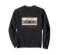 Cassette Mix Tape Sweatshirt - Aesthetic Graphic for Adults - T-Shirt, Sweatshirt, Hoodie