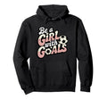 Be Goals Soccer Player Soccer Hoodie - Minimalist Print for Adults - T-Shirt, Sweatshirt, Hoodie