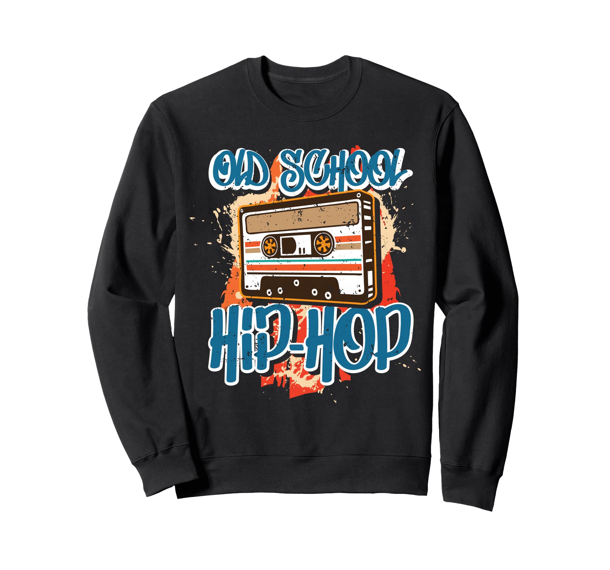 Old School Hip Hop 80S 90S Graffiti Sweatshirt - Trendy Graphic Men Women - T-Shirt, Sweatshirt, Hoodie