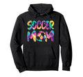 Soccer Mom Colorful Soccer Player Hoodie - Minimalist Print for Adults - T-Shirt, Sweatshirt, Hoodie