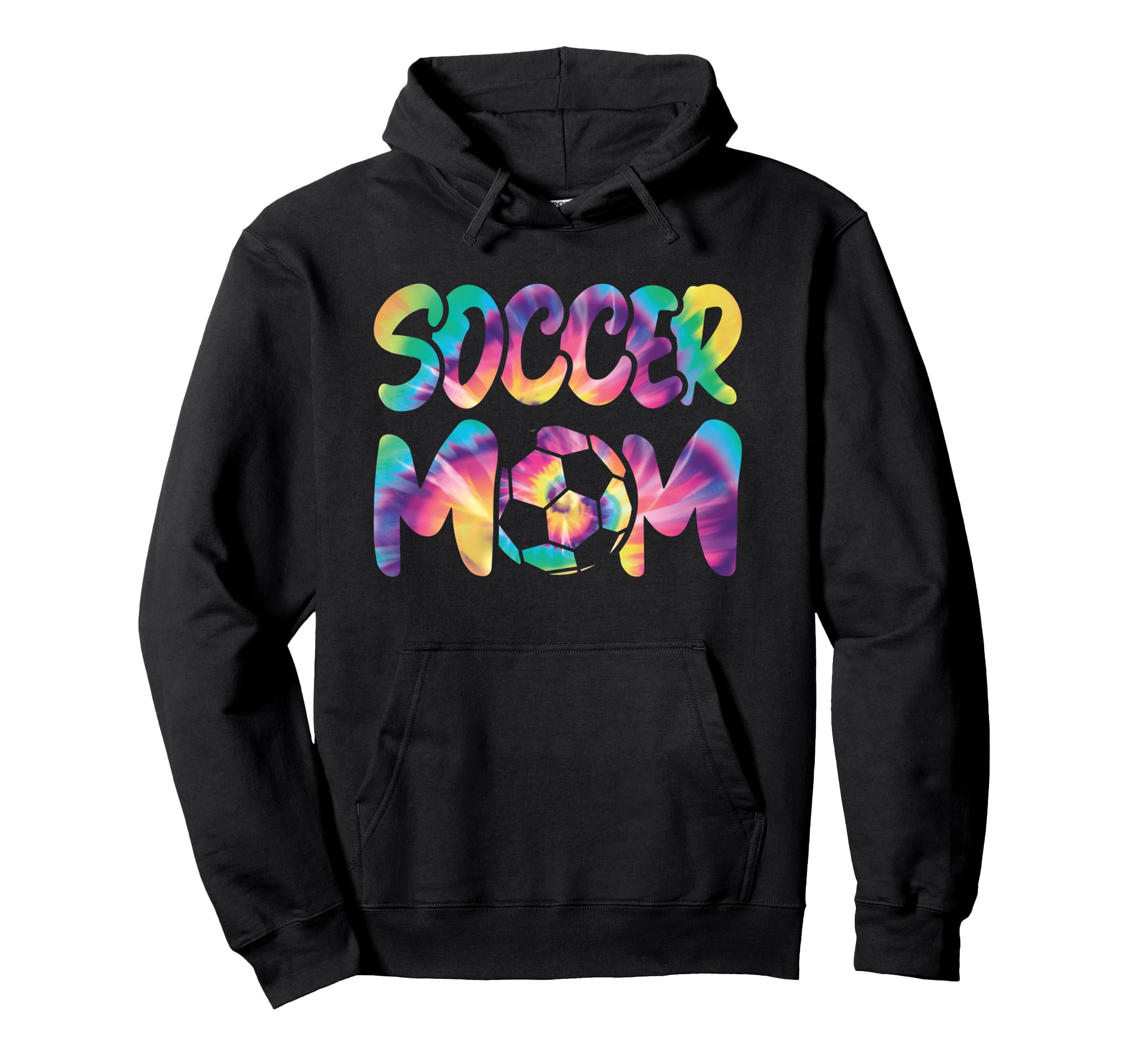 Soccer Mom Colorful Soccer Player Hoodie - Minimalist Print for Adults - T-Shirt, Sweatshirt, Hoodie