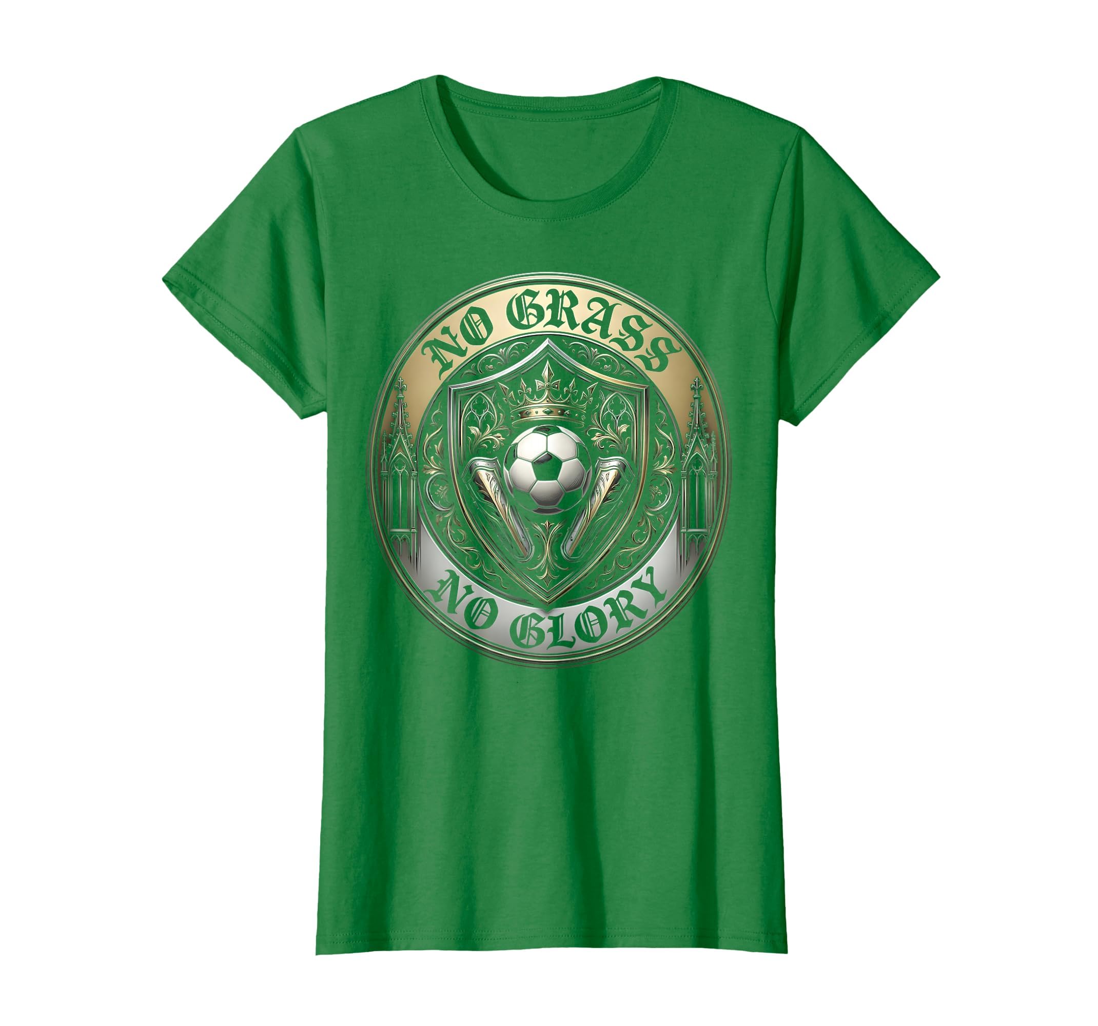 No Grass No Glory Soccer T-Shirt - Minimalist Print Unisex - T-Shirt, Sweatshirt, Hoodie