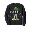Soccer Elf Squad Family Matching Sweatshirt - Unique Graphic for Adults - T-Shirt, Sweatshirt, Hoodie