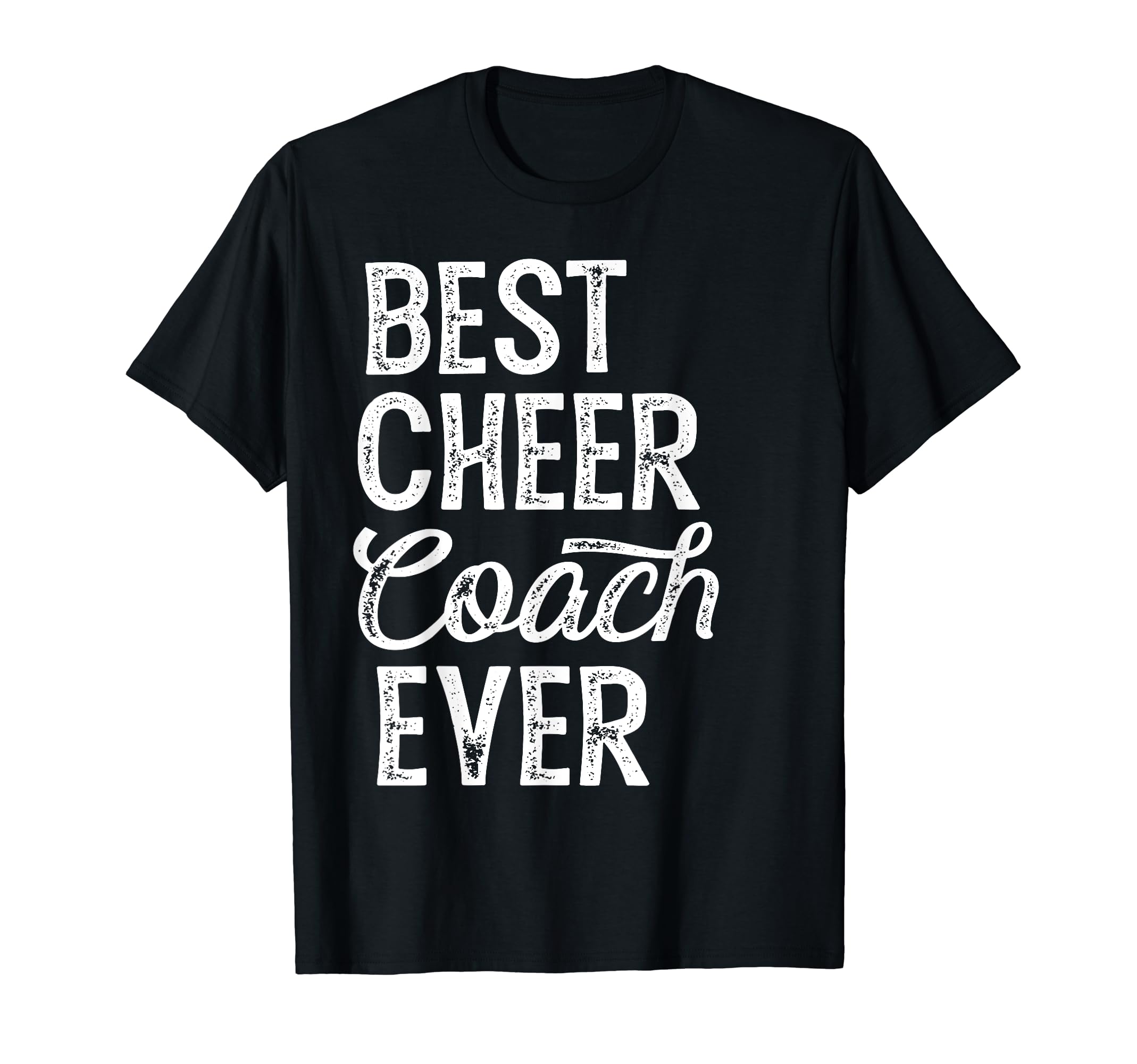 Cheerleading Coach Gifts Best Cheer T-Shirt - Minimalist Print Men Women - T-Shirt, Sweatshirt, Hoodie