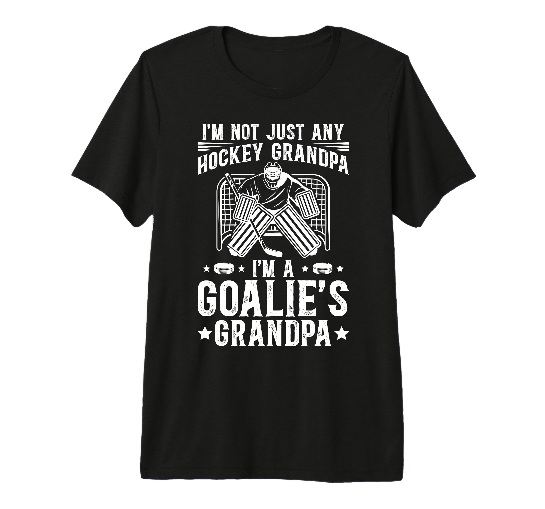 Mens Im Hockey Goalie Grandpa Hockey T-Shirt - Novelty Apparel Men Women - T-Shirt, Sweatshirt, Hoodie