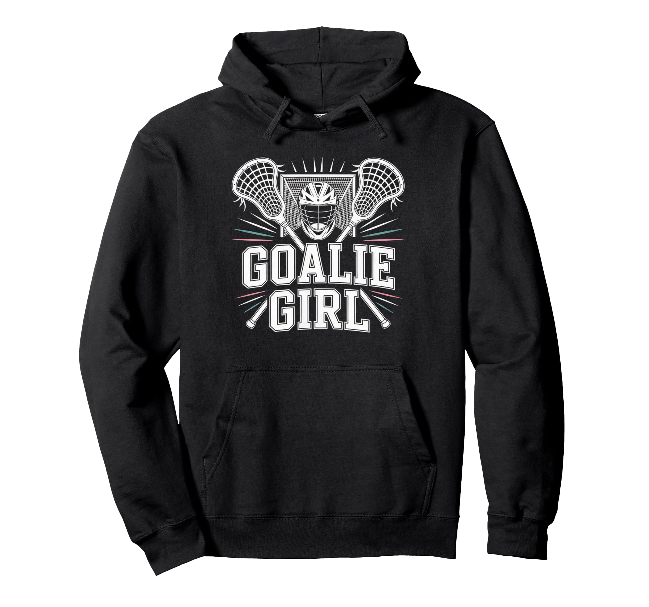 Lax Player Goalie Sports Team Lacrosse Hoodie - Aesthetic Graphic Unisex - T-Shirt, Sweatshirt, Hoodie
