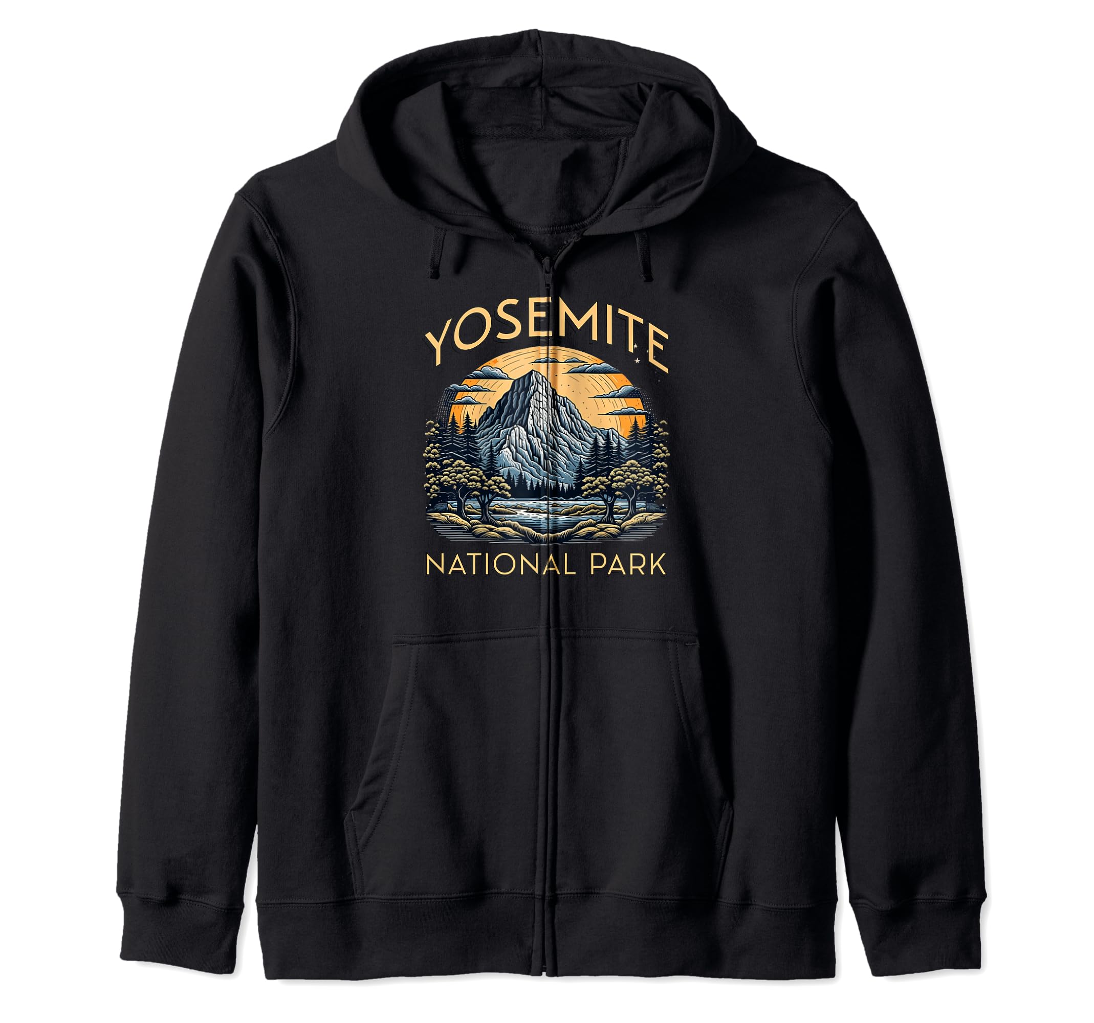 Yosemite National Park California Usa T-Shirt - Unique Graphic Unisex - T-Shirt, Sweatshirt, Hoodie