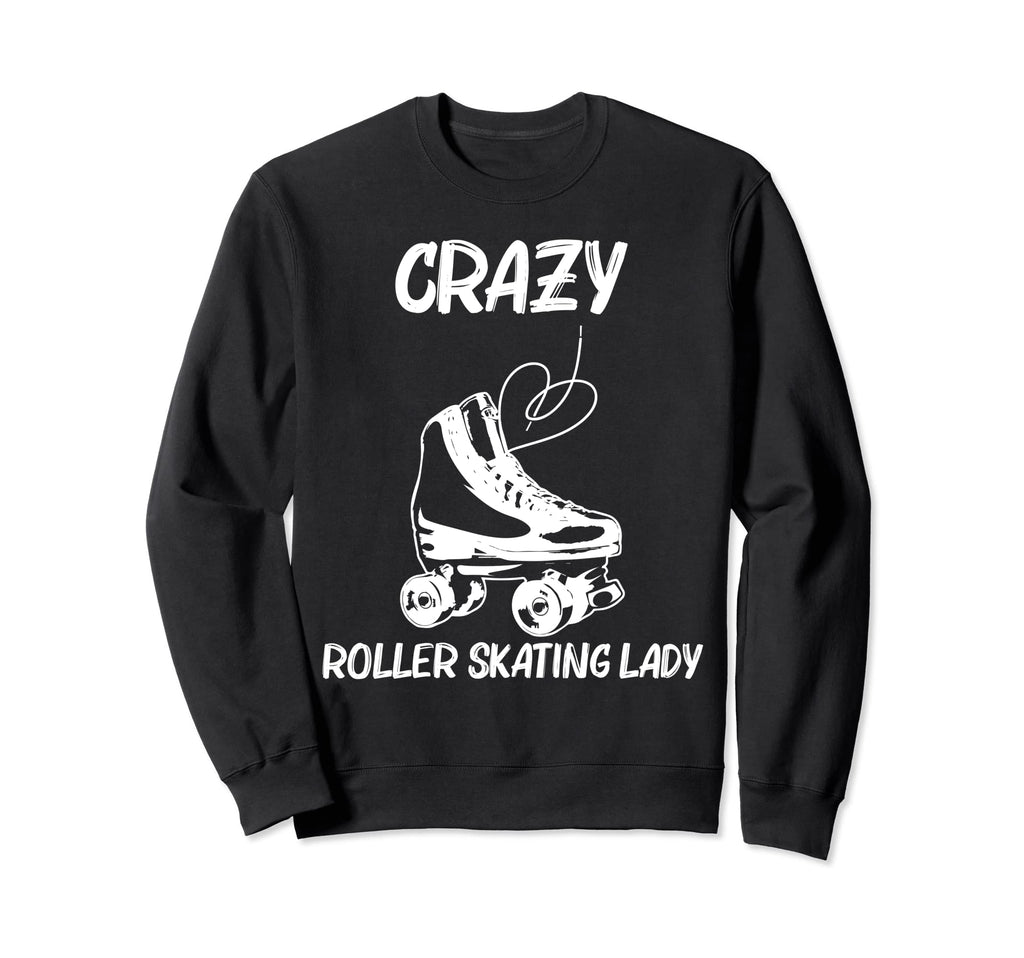 Roller Skating Mom Disco Sweatshirt - Casual Everyday Wear for Adults - T-Shirt, Sweatshirt, Hoodie