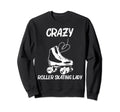 Roller Skating Mom Disco Sweatshirt - Casual Everyday Wear for Adults - T-Shirt, Sweatshirt, Hoodie