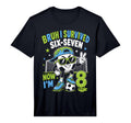 8Th Birthday Soccer Ice Cream Drip 8 T-Shirt - Streetwear Style for Adults - T-Shirt, Sweatshirt, Hoodie