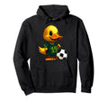 Duckling Footballer Hoodie - Custom Art Print Men Women - T-Shirt, Sweatshirt, Hoodie