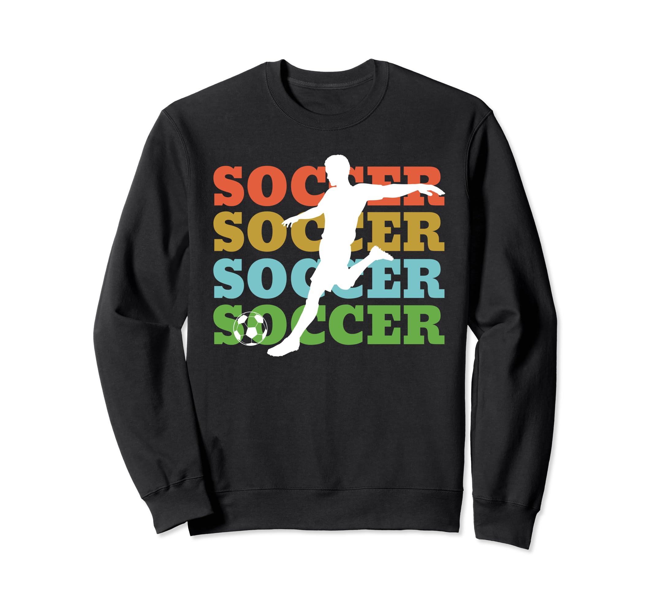 Soccer Player Soccer Team Athlete Sweatshirt - Unique Graphic for Adults - T-Shirt, Sweatshirt, Hoodie