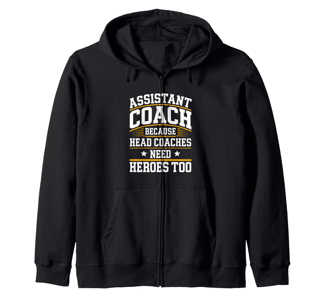 Funny Assistant Coach Soccer Sweatshirt - Custom Art Print Men Women - T-Shirt, Sweatshirt, Hoodie