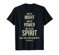 Not Might Nor Power But My Spirit T-Shirt - Fun Novelty Design Men Women - T-Shirt, Sweatshirt, Hoodie