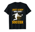 Just Who Loves Soccer T-Shirt - Aesthetic Graphic for Adults - T-Shirt, Sweatshirt, Hoodie