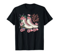 Lets Roll Flower Skate Roller T-Shirt - Casual Everyday Wear for Adults - T-Shirt, Sweatshirt, Hoodie