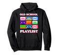 Old School Playlist Cassette Tape Hoodie - Novelty Apparel Men Women - T-Shirt, Sweatshirt, Hoodie