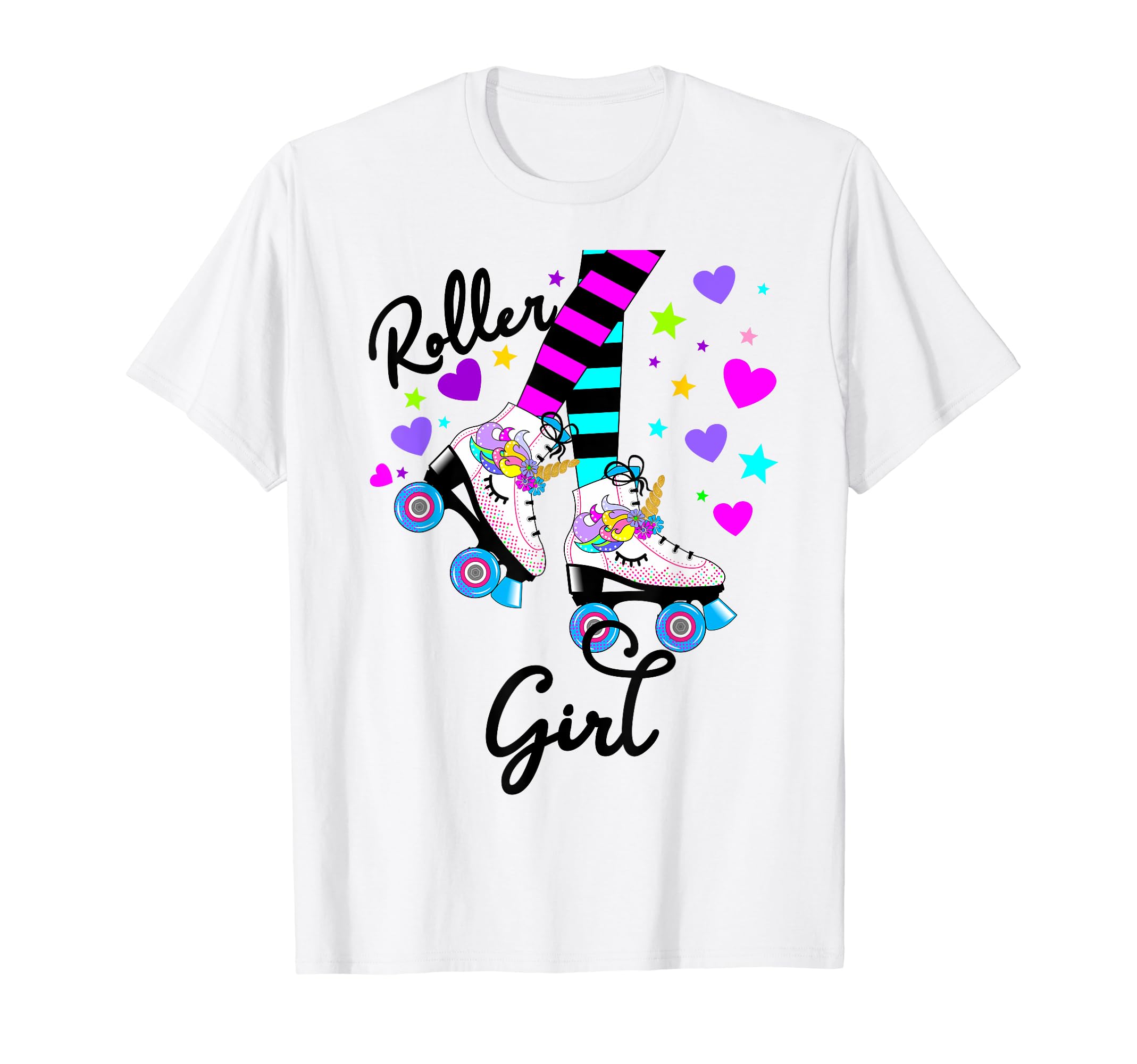 Skater Roller Skating Hobby Colorful T-Shirt - Aesthetic Graphic Unisex - T-Shirt, Sweatshirt, Hoodie