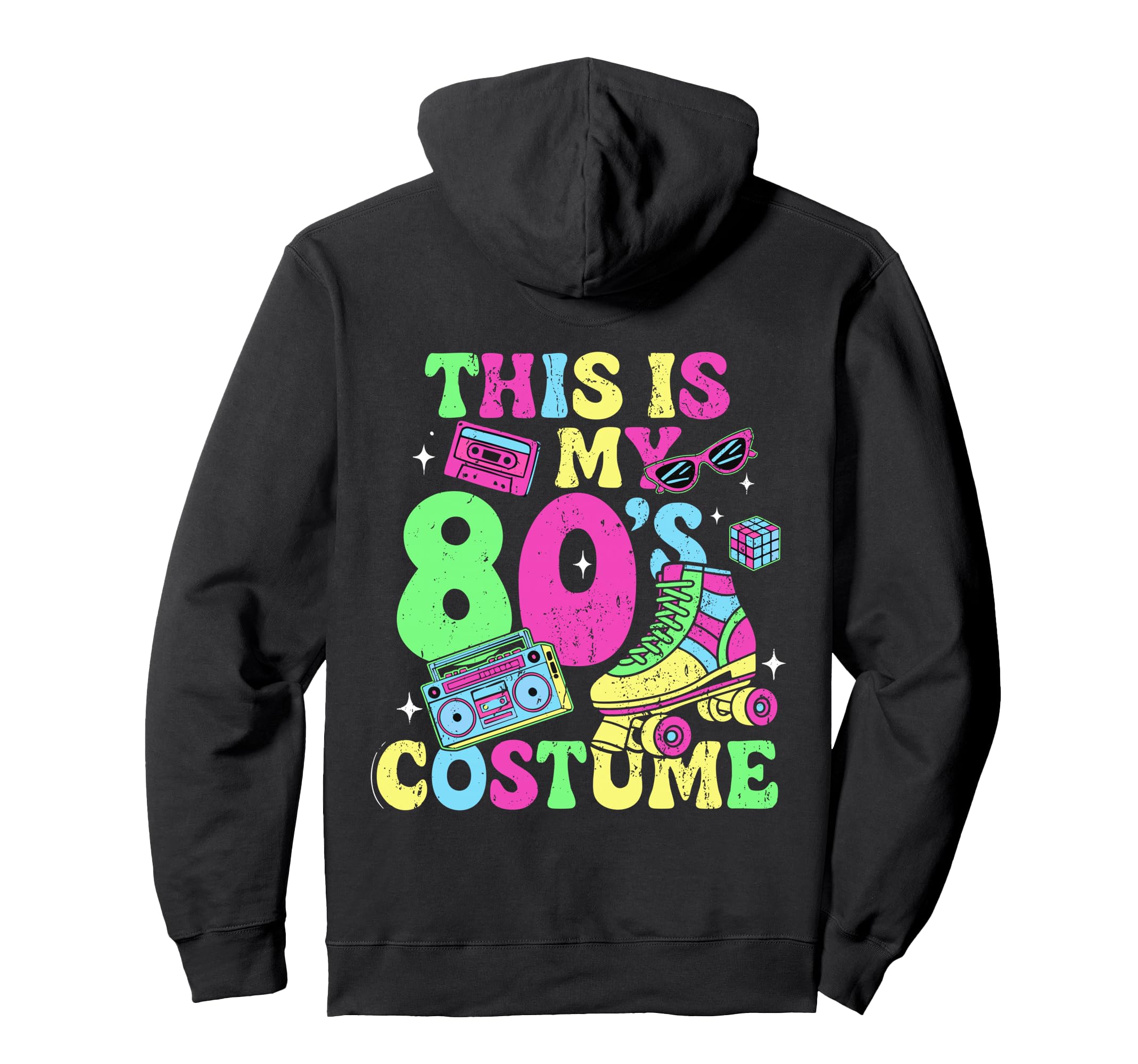 Roller Skates This Is My 80S Costume 80S Hoodie - Streetwear Style Unisex - T-Shirt, Sweatshirt, Hoodie