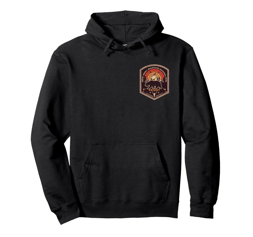 Great Smoky Mountains National Park Resist Hoodie - Novelty Apparel Unisex - T-Shirt, Sweatshirt, Hoodie