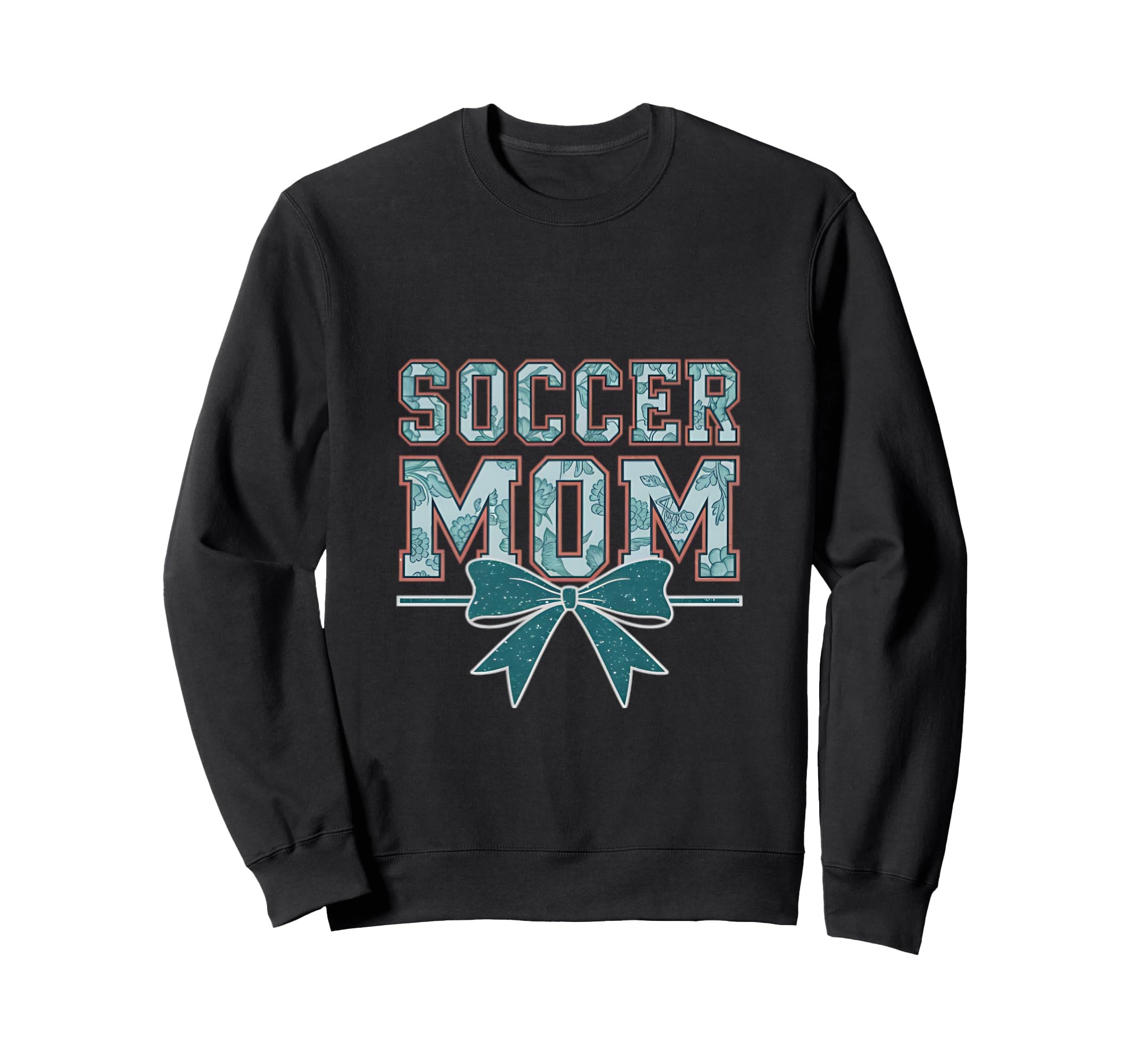 Soccer Mom Coquette Bow Mothers Day Sweatshirt - Minimalist Print Men Women - T-Shirt, Sweatshirt, Hoodie