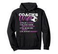Soccer Coachs Wife Funny Gift Hoodie - Custom Art Print for Adults - T-Shirt, Sweatshirt, Hoodie