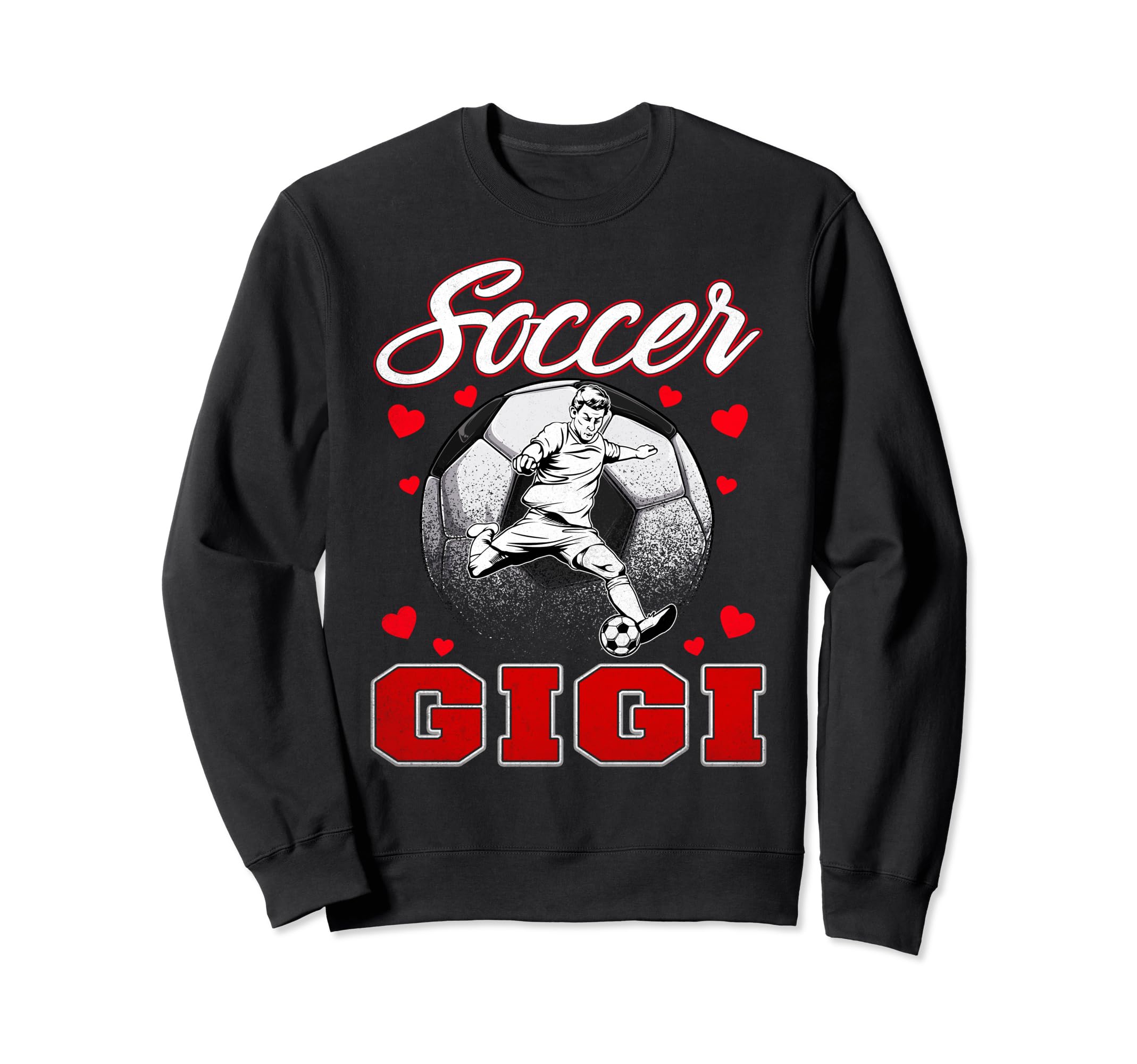 Soccer Gigi Family Matching Team Sweatshirt - Custom Art Print for Adults - T-Shirt, Sweatshirt, Hoodie