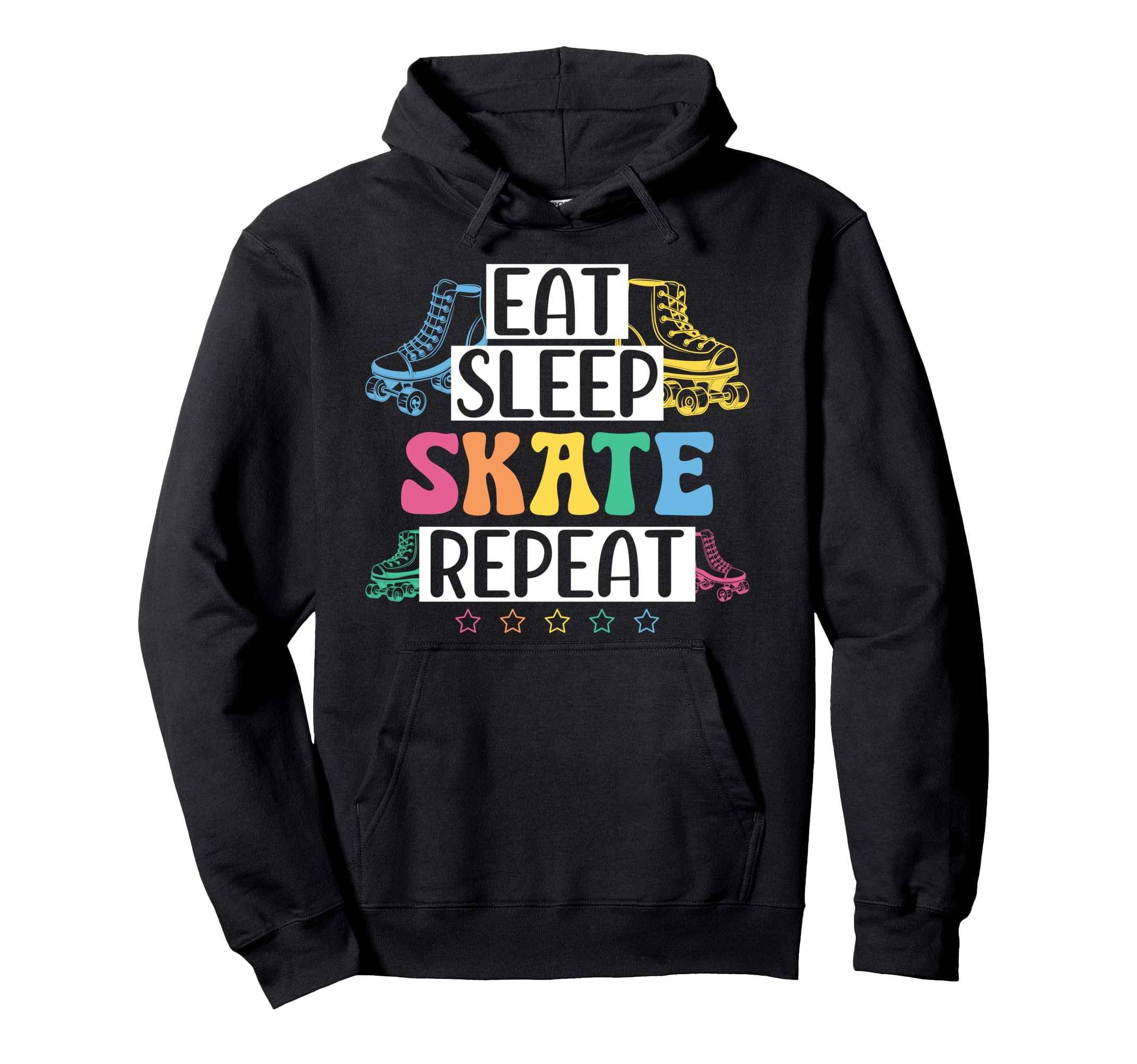 Roller Skating Skate 1970S Hoodie - Streetwear Style for Adults - T-Shirt, Sweatshirt, Hoodie