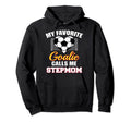 My Favorite Goalie Calls Me Stepmom Hoodie - Unique Graphic for Adults - T-Shirt, Sweatshirt, Hoodie