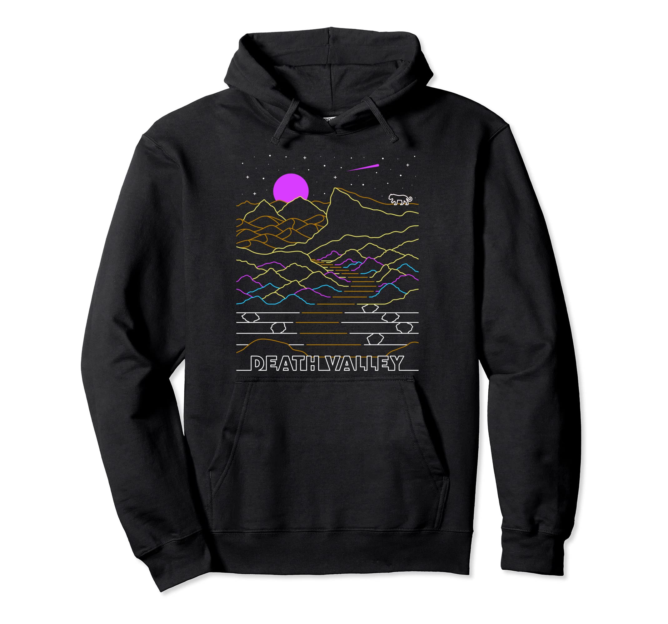 Death Valley National Park California Art Hoodie - Aesthetic Graphic Unisex - T-Shirt, Sweatshirt, Hoodie
