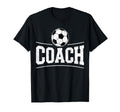 Soccer Coach Distressed Sports Team T-Shirt - Fun Novelty Design Men Women - T-Shirt, Sweatshirt, Hoodie