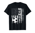 Soccer Momo America Flag T-Shirt - Custom Art Print for Adults - T-Shirt, Sweatshirt, Hoodie