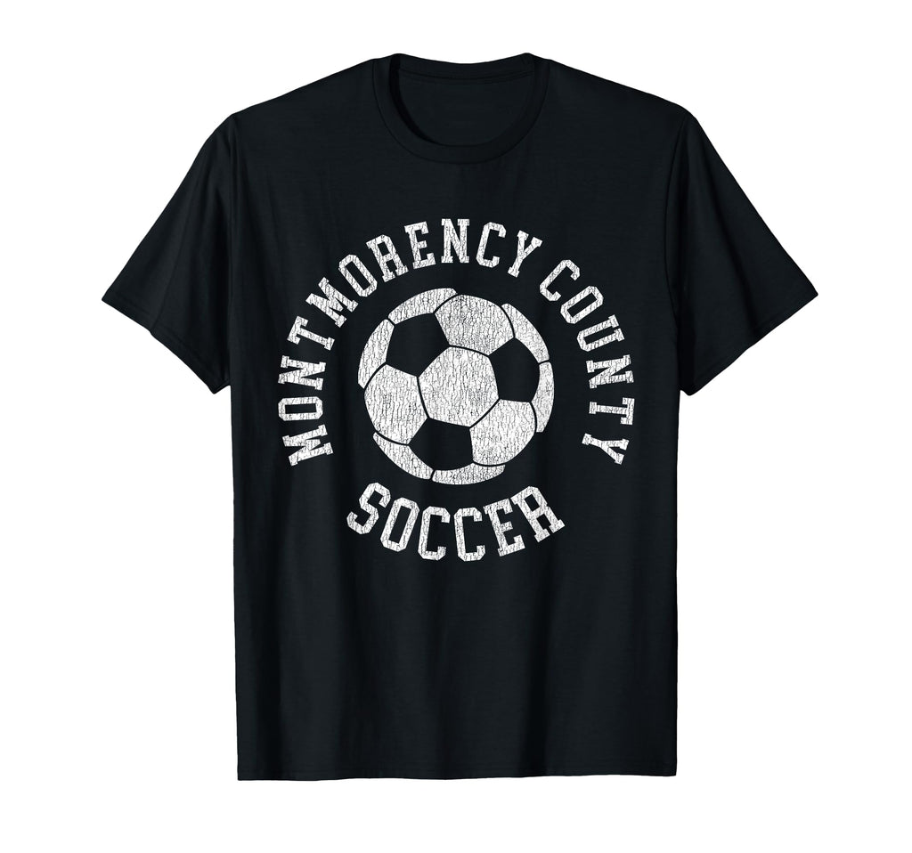 Montmorency County Soccer T-Shirt - Fun Novelty Design for Adults - T-Shirt, Sweatshirt, Hoodie