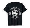 Montmorency County Soccer T-Shirt - Fun Novelty Design for Adults - T-Shirt, Sweatshirt, Hoodie