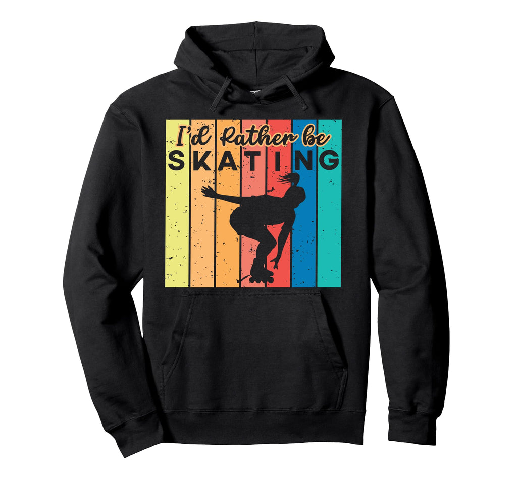 Roller Skating Skate 1970S Id Hoodie - Unique Graphic for Adults - T-Shirt, Sweatshirt, Hoodie
