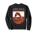 Arches National Park Hiking Camping Utah Sweatshirt - Unique Graphic Unisex - T-Shirt, Sweatshirt, Hoodie