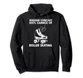 Roller Skating Disco Derby Skates Hoodie - Aesthetic Graphic for Adults - T-Shirt, Sweatshirt, Hoodie