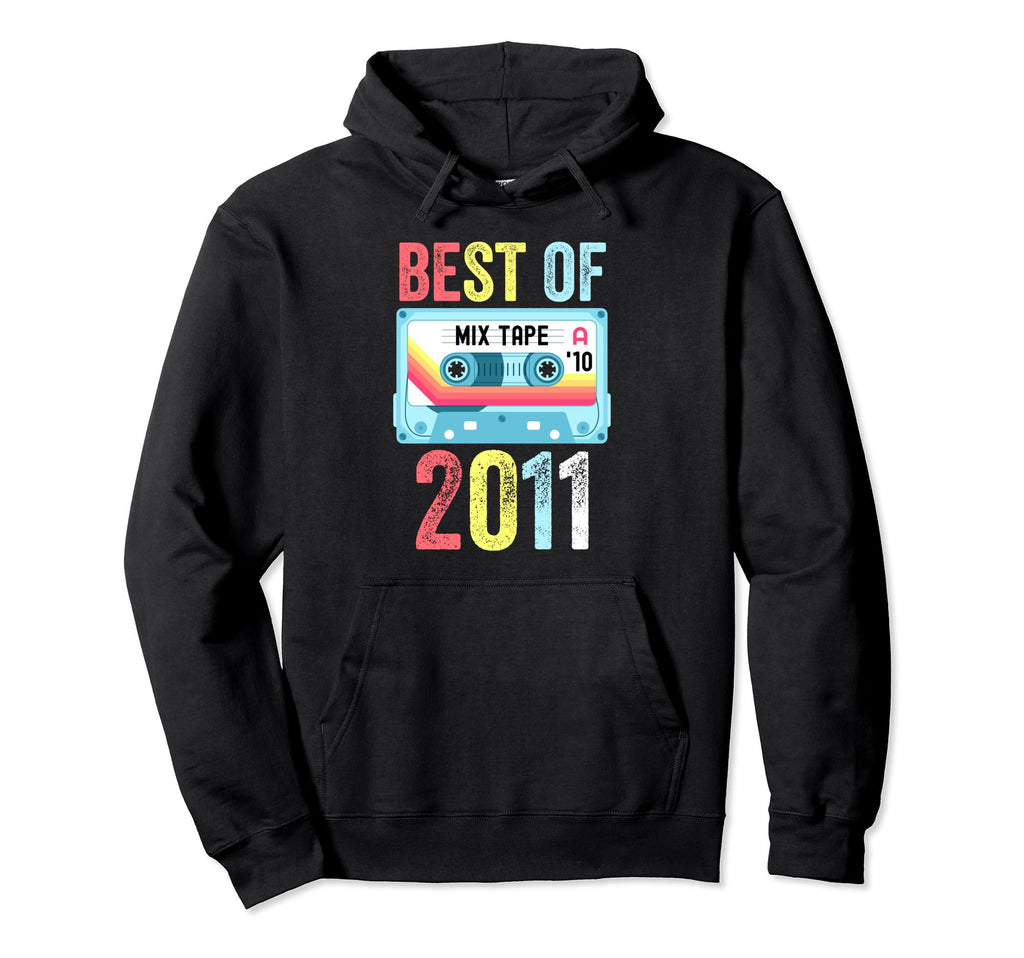 Best 2011 Cassette Tape Hoodie - Novelty Apparel Men Women - T-Shirt, Sweatshirt, Hoodie