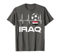 Iraq Soccer Jersey Iraqi Flag T-Shirt - Aesthetic Graphic for Adults - T-Shirt, Sweatshirt, Hoodie