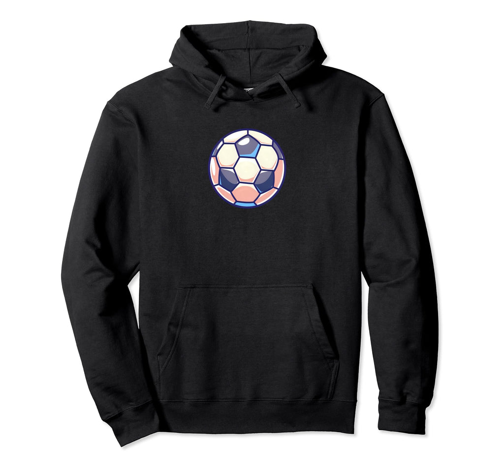 Soccer Ball Soccer Coach Hoodie - Minimalist Print for Adults - T-Shirt, Sweatshirt, Hoodie
