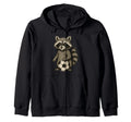 Raccoon Soccer Raccoons Hoodie - Novelty Apparel Men Women - T-Shirt, Sweatshirt, Hoodie